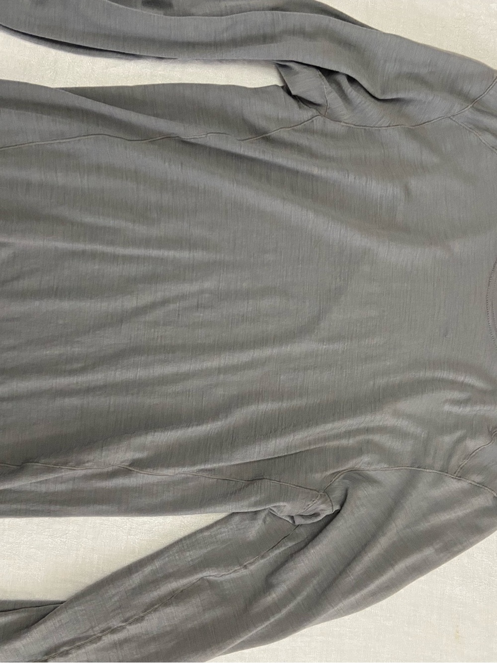 Patagonia Gray Heather Long Sleeve Shirt